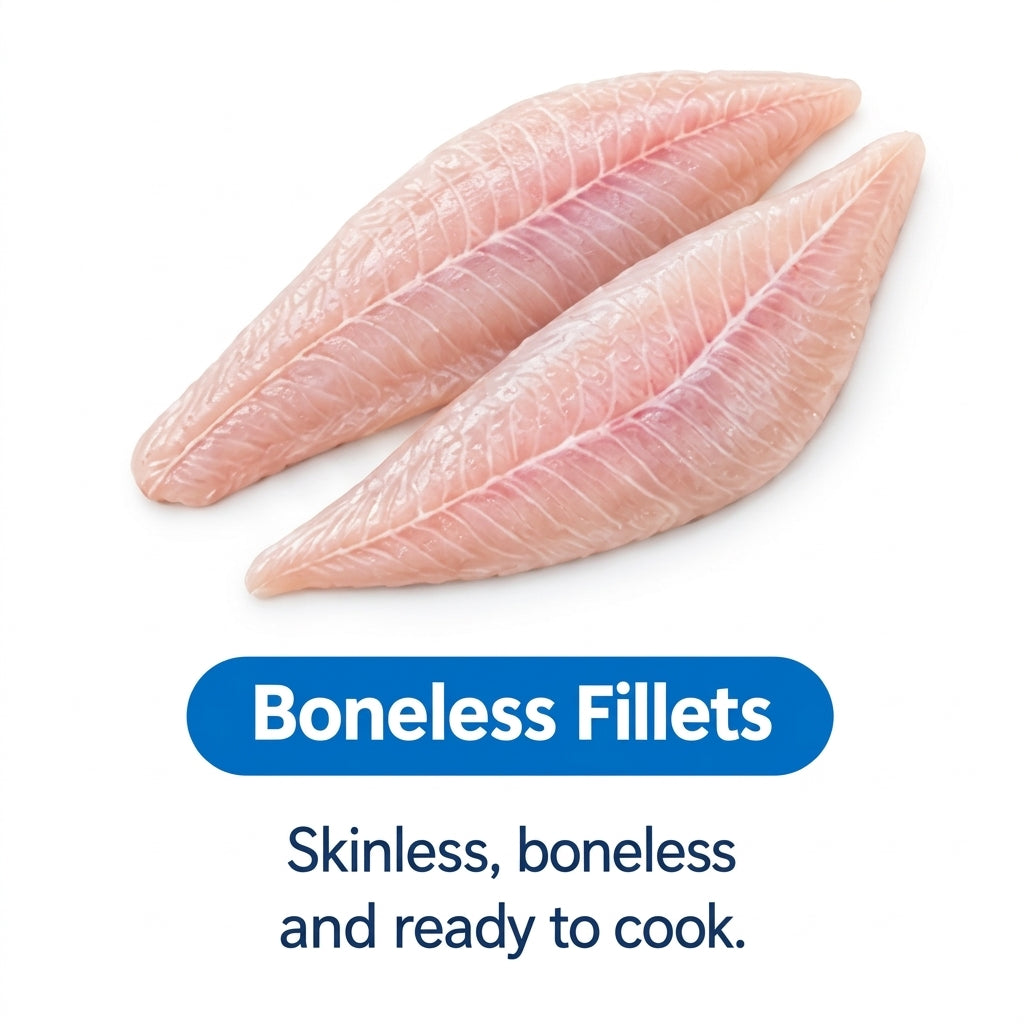 Boneless fish fillets, fingers and biscuits - Seafood Spot