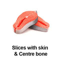Fish slices with skin and center bone - Seafood Spot