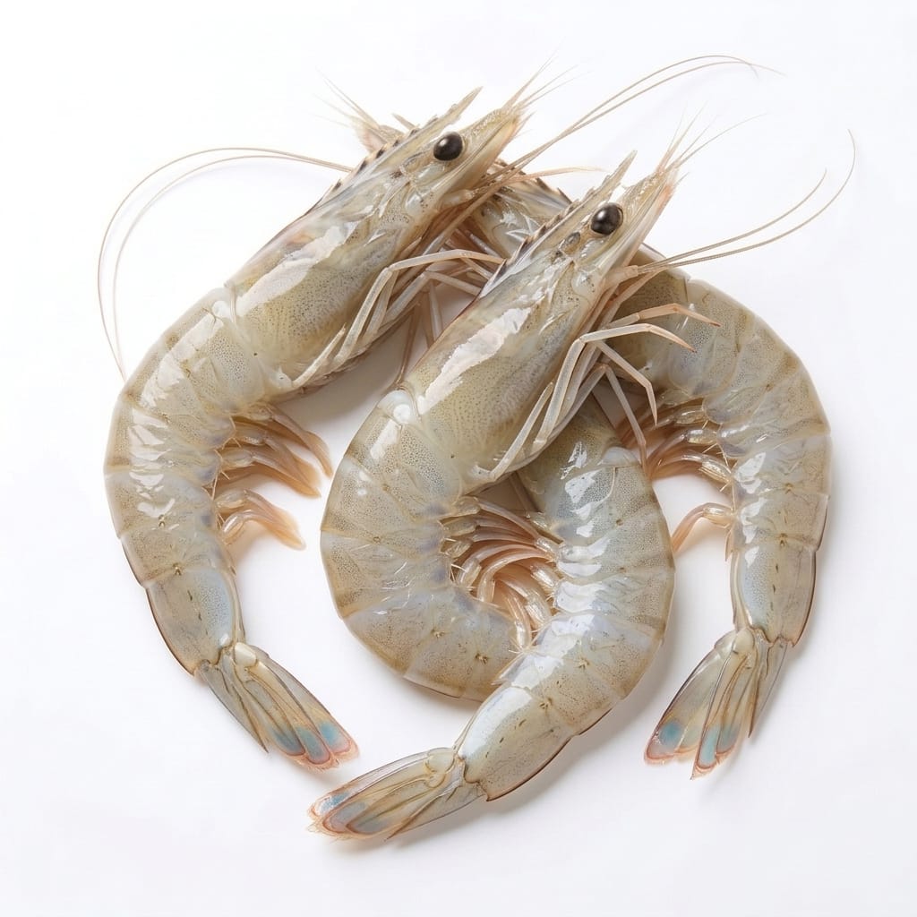 Fresh prawns from Seafood Spot